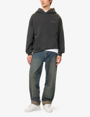 DAILY PAPER: Senses Logo-Print Cotton Hoody