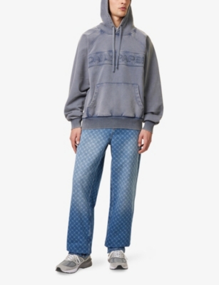 DAILY PAPER: Faded-Wash Relaxed-Fit Cotton Hoody