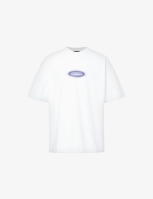 DAILY PAPER: Crewneck Brand-Print Cotton-Jersey T-Shirt
