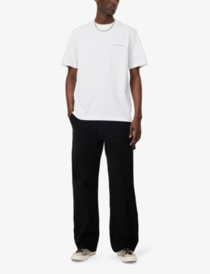 DAILY PAPER: Crewneck Brand-Print Cotton-Jersey T-Shirt