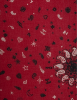 Zadig & Voltaire Maddie Scarf In Power