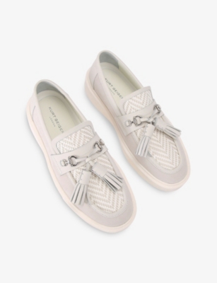 KURT GEIGER LONDON: Milbank Tassel Leather Loafers