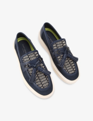 KURT GEIGER LONDON: Milbank Tassel Leather Loafers