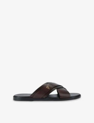 KURT GEIGER LONDON: Bond Leather Sandals