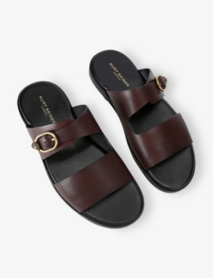 KURT GEIGER LONDON: Brent Leather Sandals