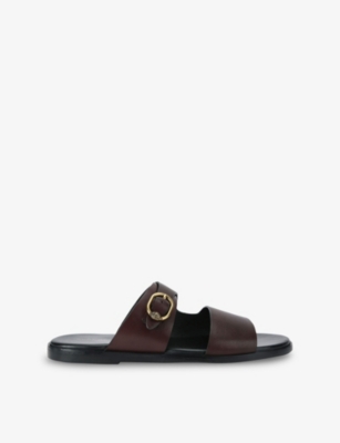 KURT GEIGER LONDON: Brent Leather Sandals
