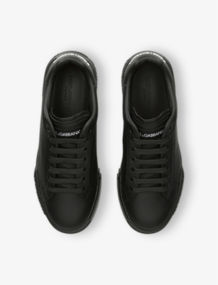 DOLCE & GABBANA: Portofino Low-Top Leather Trainers