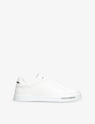 DOLCE & GABBANA: Portofino Low-Top Leather Trainers