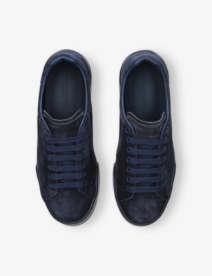 DOLCE & GABBANA: Portofino Low-Top Suede Trainers