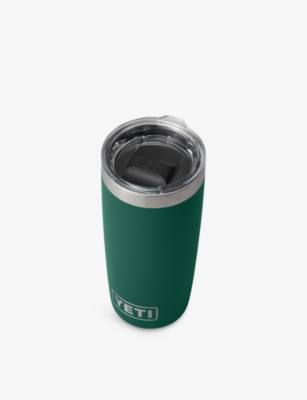 Yeti Black Forest Green Rambler 10oz Stainless Steel Tumbler 295ml In Green