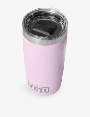 Yeti Cherry Blossom Rambler 10oz Stainless Steel Tumbler 295ml In Pink