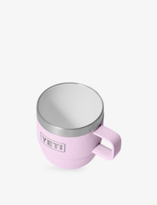 Yeti Cherry Blossom Rambler 6oz Stackable Stainless-steel Mugs Set Of Two In Pink
