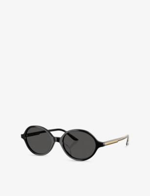 Oliver Peoples X Khaite 2000c Sunglasses In Black