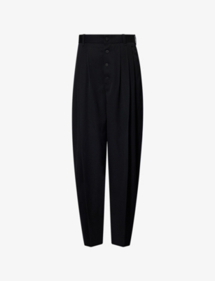 JACQUEMUS: Le Pantalon Fernando Wide-Leg Wool Trousers
