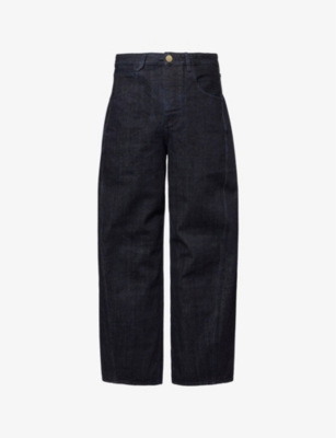 JACQUEMUS: Le De-nimes Mirada Balloon-Leg Regular-Fit Denim Jeans