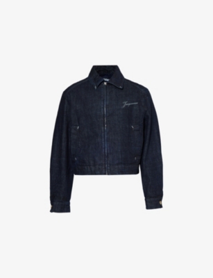 JACQUEMUS: The Canevas De-Nimes Boxy-Fit Denim Jacket