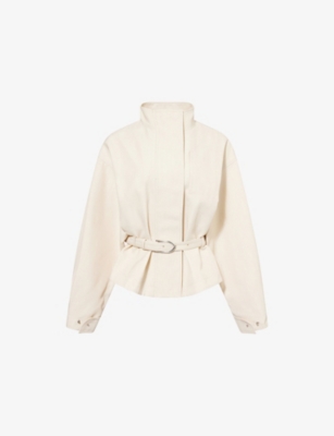 JACQUEMUS: La Veste Ciro Belted Wool-Blend Jacket