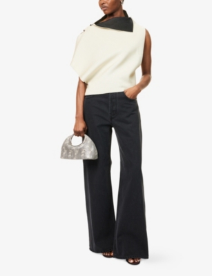 JACQUEMUS: The Trapeze Structured Knitted Top