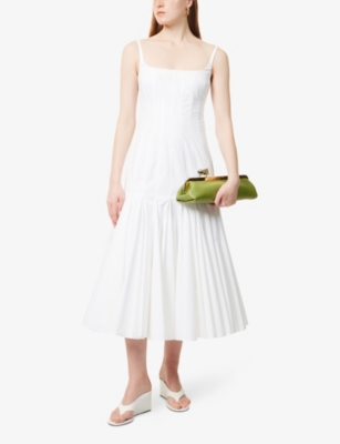 JACQUEMUS: La Robe Agave Cotton Midi Dress