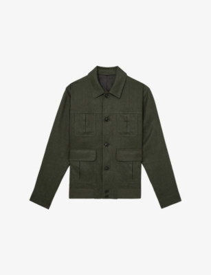 REISS: Adam Four-Pocket Linen Jacket