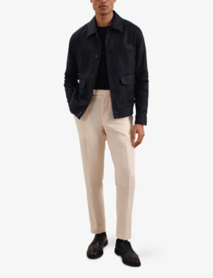 REISS: Adam Four-Pocket Linen Jacket