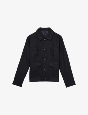 REISS: Adam Four-Pocket Linen Jacket