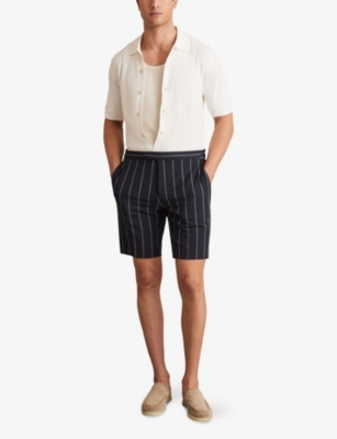 REISS: Thames Textured Knitted Shirt