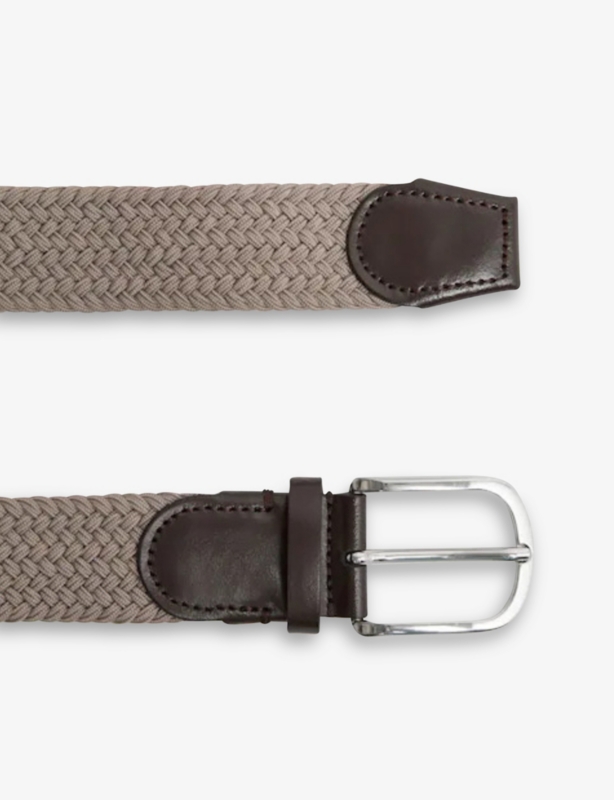 Elmont Plaited-Weave Woven Belt