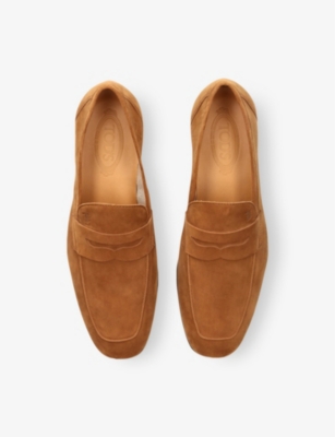 TODS: Mocassino Destrut 13L Suede-Leather Loafers