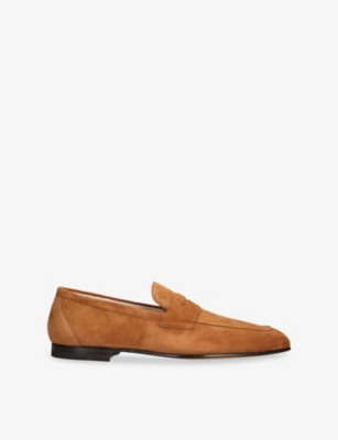 TODS: Mocassino Destrut 13L Suede-Leather Loafers