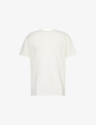 BORIS BIDJAN SABERI: Classic Faded-Wash Cotton-Jersey T-Shirt
