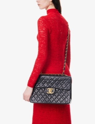 Pre-Loved Chanel Maxi Extra-Large Leather Shoulder Bag