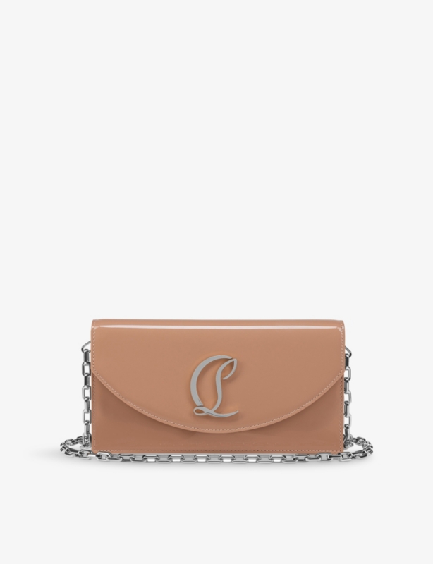Loubi54 Patent-Leather Cross-Body Bag