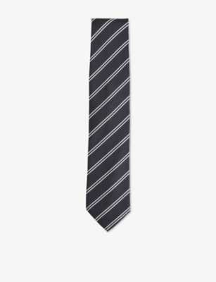 REISS: Cirillo Striped Woven Tie