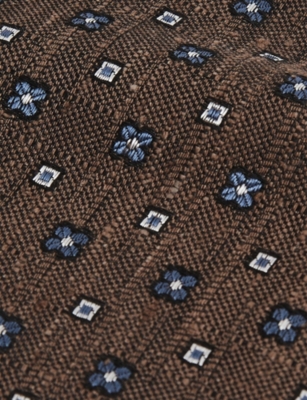 REISS: Pelosa Floral-Pattern Woven Tie