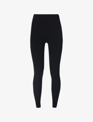 Sweaty Betty Womens Black High-rise Sweat-wicking Modal-blend Leggings In Black