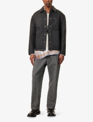 CRAIG GREEN: Quilted Worker Cotton-Nylon Jacket