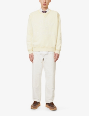 GOLF LE FLEUR: Sunseeker embroidered cotton-jersey sweatshirt