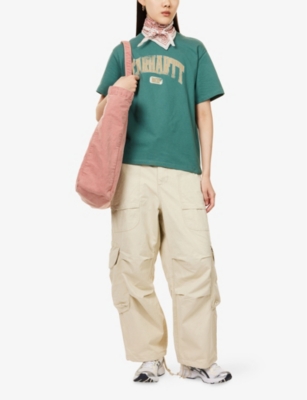 CARHARTT WIP: Lecture Short-Sleeve Cotton T-Shirt