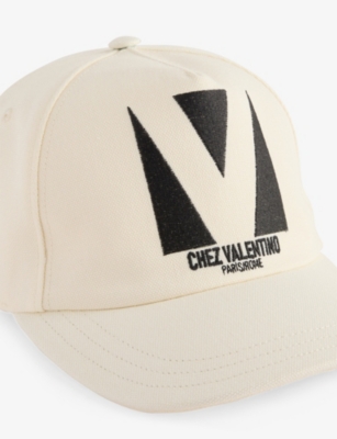 VALENTINO GARAVANI: Logo-Embroidered Cotton Baseball Cap