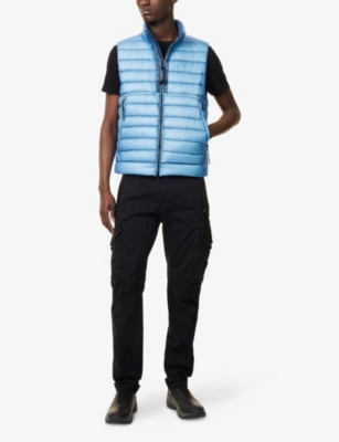 CP COMPANY: Brand-Lens Zip-Up Shell Gilet