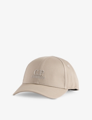 CP COMPANY: Logo-Embroidered Cotton Gabardine Baseball Cap
