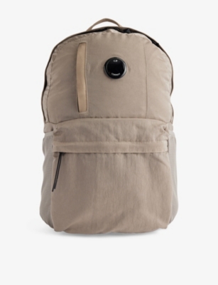 CP COMPANY: Nylon B Brand-Lens Woven Backpack