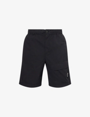 CP COMPANY: Fili Lens-Embellished Shell Cargo Shorts