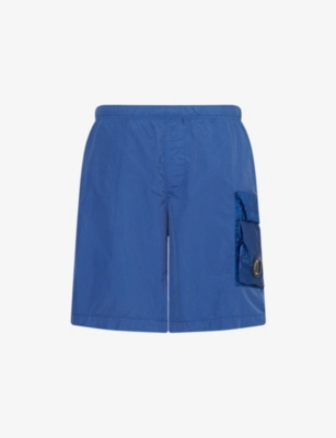CP COMPANY: Flatt Lens Cargo Nylon Swim Shorts