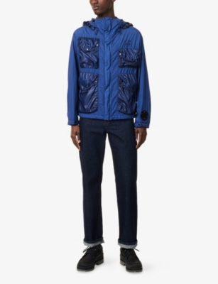 CP COMPANY: Mille Goggle-Hood Woven Jacket