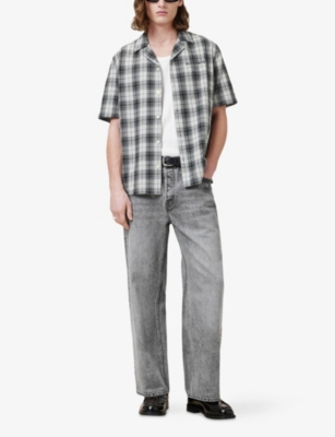 ALLSAINTS: Underground Check Cotton Shirt