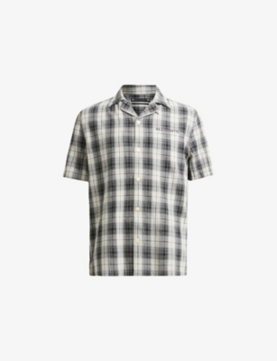 ALLSAINTS: Underground Check Cotton Shirt