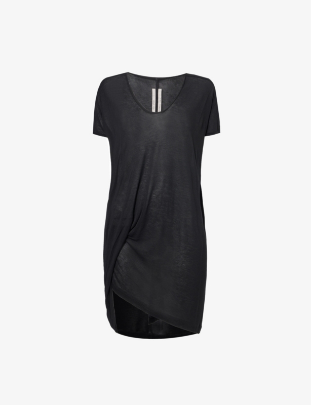 Hiked Centre-Seam Relaxed-Fit Jersey T-Shirt