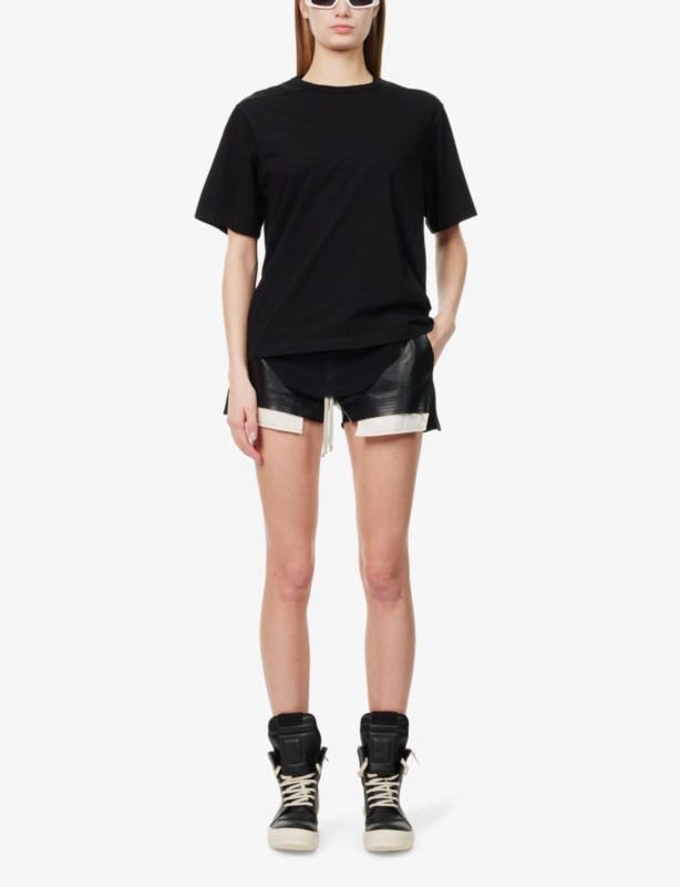 Brad Centre-Seam Cotton-Jersey T-Shirt